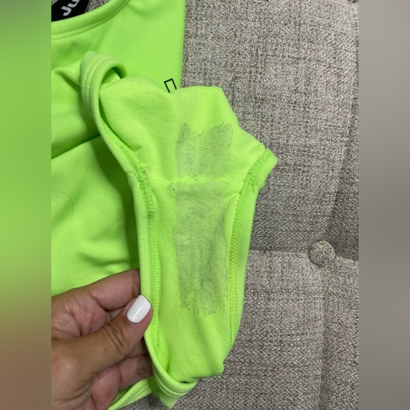 Justice Girls One Piece Cross Strap Strong Swimsuit SIZE 10 - Picture 9 of 9